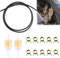 Kit de tuyau d'essence - 2m de tuyau de carburant 8mm, 2 filtres à essence, 10 colliers de serrage - Voiture, Moto, Tondeuse à gazon, Scoote