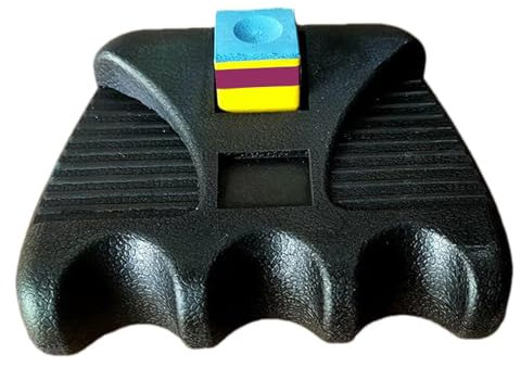 Pool-Queue-Halter, Pool-Queue-Rack - Kleine Queue-Ablage mit Eisenbasis, rutschfest,Multifunktionales tragbares Billardtischzubehör, Billardzubehör-Queue-Rack für verbessertes Spiel