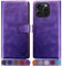 SUANPOT compatible with iPhone 16 Pro Max 6.9 case with [Credit Card Holder][RFID Blocking],PU Leather Flip Book Protective Cover Women Men for Apple 16 Pro Max Phone case Purple