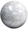 KWJEIULSOQ Fussball, Fußball Kinder Unisex, 2024 Championsleague Ball, Fussball Spiel- und Trainingsball, Fussbälle Größe 5 für Kinder und Erwachsene, Outdoor-Indoor Training (Silber)