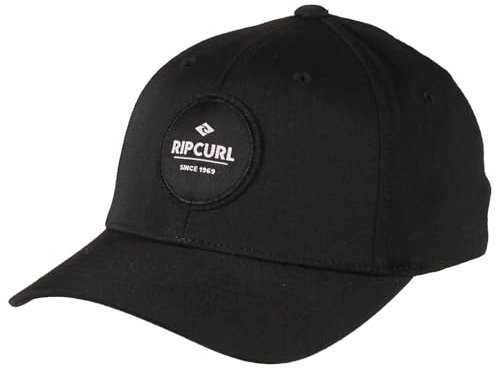 Rip Curl Jungen Routine Flexfit Trucker Hat Hut, Schwarz, meliert, Einheitsgröße