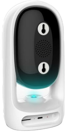 Belson DU-TC01 Juguete Interactivo Smart para Gatos | WiFi | Laser de Infrarrojos Control Manual | Cámara Full HD para Grabar y Ver en Tiempo Real | Altavoces Bi Direccionales.