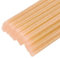 sourcing map 30pcs Full Size Hot Glue Gun Sticks 7mm x 200mm High Sticky Small Hot Glue Sticks for Glue Gun, Glitter Orange
