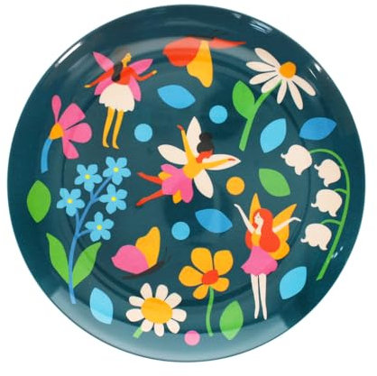 Rex London Children's Melamine Plate - Fairies in The Garden