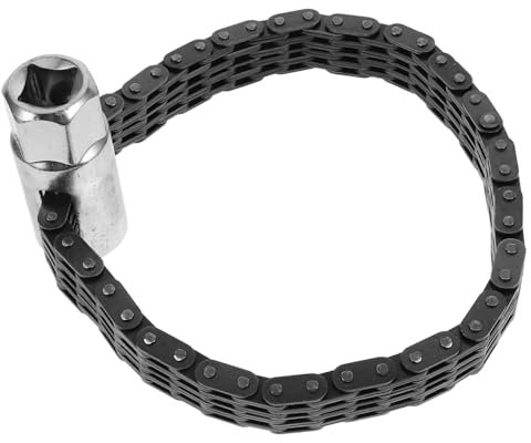 ULTECHNOVO Ölfilter Kettenschlüssel Teilig Langlebiges Werkzeug für Kfz Reparaturen Vielseitig Einsetzbar für Verschiedene Filtertypen Einfach zu Bedienen