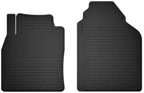 Wielganizator Gummimatten vorne passend für Ford Ka+ (2014-) Schrägheck | 2-teiliges Set, nur vorn | bessere Passform als universelle Matten | Schwarz