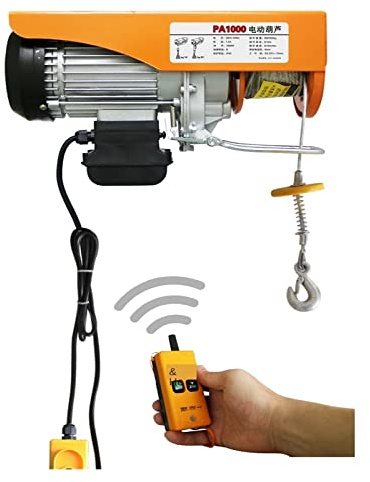 CCKUYT PA200-1000kg 12-20M Gru elettrica con argano Elettrico per Il Sollevamento di Merci,