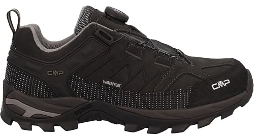 CMP Herren Rigel Low Fitgo WP Schuhe, Piombo, 43