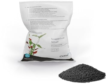 OASE 92998 ScaperLine Soil Small Aquarium Soil, Bodengrund für Pflanzen, 3 L, schwarz, 1 mm - 1,5 mm Körnung