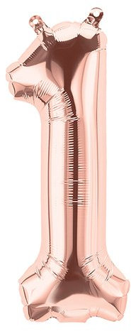 North Star Pallone Foil 16-40 cm Rose Gold, Gold, 5NS01364-01