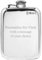 English Pewter Company 6oz Plain Captive Top Pewter Hip Flask. Personalised with Free Engraving SF435CT