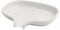 bosign bosign-Seifenablage-Porzellan-weiß-13,5x10,5x2,5 cm, Gummi, 1