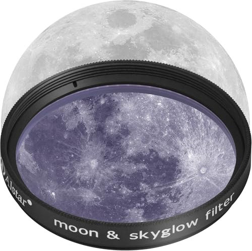 ALSTAR 2 Moon/Skyglow Filter - Enhancing Effect - Astrophotography - Neodymium Glass - Blue, Purple