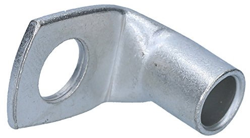 Cembre A7-L6 - 10 capicorda tubolare, ad angolo di 90°, 35 mm², M6, non isolato, in rame stagnato