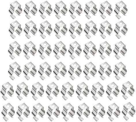 Sourcing Map T4 T5 Douille pour tube fluorescent Argenté, a18032000ux0097