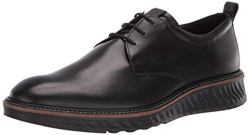 ECCO ST.1HYBRID, Zapatos de Cordones Derby Hombre, Negro (Black 1001), 40 EU