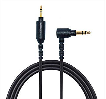 AGS Retail Ltd 1.5m Right Angled Headphone Audio Aux cable for AKG Y45BT Y50 Y40 Y55 K490 NC K545 Compatible with all iOS – Android-GOLD PLATED Stepped Design