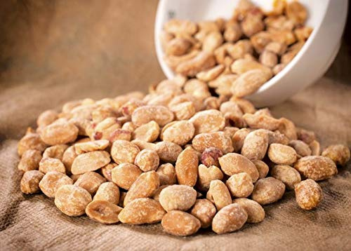Dry Roasted Peanuts 1kg - Pub Nuts Roast Salted Seasoned Flavoured Peanut Snack - Bulk No Card Large Share Size (Packaging May Vary) PURIMA