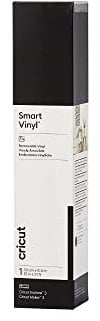 Cricut Smart Vinyl Removable | 1 sheet | 33cm x 6.4m | Black