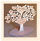 Albero della vita in legno con dedica personalizzata e nomi - regalo maestre nido, materna elementari, mamma, compleanno, nozze d'oro, cresima, comunione- idee idea regalo personalizzato