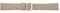 Eichmüller Uhrenarmband Nahtlos Nappaleder Kalbsleder in 10/12/14/16/18/20 mm (Beige, 12 mm)