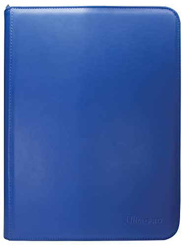UP - Vivid 9-Pocket Zippered PRO-Binder: Blue