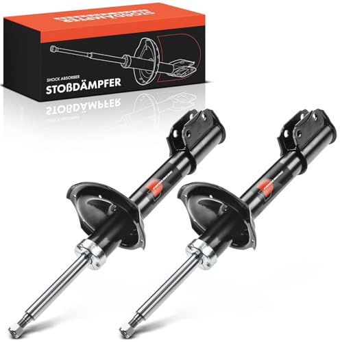 Frankberg 2x Stossdämpfer Stoßdämpfer Hinten Links Rechts 638mm Gasdruck | Kompatibel mit Forester SF 2.0 AWD 1997-2002 Replace# 334192, 334191