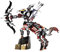 Microworld 3D Metal Puzzle, Challenging Metal Model Kit Half Man Half Horse Knight Warrior, DIY Laser Cut Jigsaw Puzzle Brain Teaser Home Decor Craft Toys for Teens- Centaurus Archer