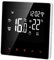 CalmGeek Thermostat Heizung Smart Wi-Fi Thermostat Digitale Temperaturregler APP Control LCD Display Touchscreen Woche Elektrische Fußbodenheizung Thermostat für Home School Office Hotel