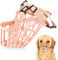 Taekooki Maulkorb Hund, Silikon-Korb Hund Maulkörbe, Verhindert Das BeißEn, Bellen, Verstellbarer, Sicherheit Und Atmungsaktiv, für kleine, Mittlere und Große Hunde