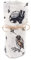 hutch&putch Mulltuch Bio Baumwolle 120x120cm - 100% Bio-Baumwolle - Spucktuch - Pucktuch - Kuscheltuch - Wickeltuch - Baby - Neugeborene - Geschenk zur Geburt (Waldtiere)