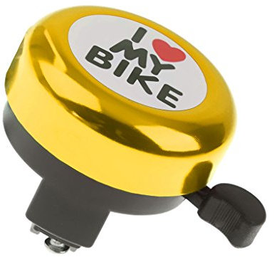 Fahrradklingel für Erwachsene, Kinder, Damen, Jungen, Mädchen, Gold