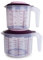 Tupperware Candy Mix 2 L beere + 1,25 L beere (inkl. Wichtel) Backen Rührbecher Messbecher Mixbecher