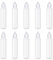 OTCRAFT10 Pack 30 ML Empty Fine Tip Applicator Bottles; Plastic Squeeze Bottle for Glue Paint Ink; Clear Liquid Dispenser Small Gluing Projects, Paper Quilling DIY Craft, Acrylic Paintin