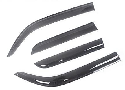 Seitenfenster Regenabweiser Windabweiser Für VOLVO XC70 V70 XC60 XC90 C30 Auto Schwarz Getönte Auto Seite Fenster Visier Vent Markisen Unterstände Regen Schutz Tür Ventvisor Visiere ( Größe : 2003-200
