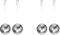 VENOAL Stainless Steel Coffee Scoop, 4 Tablespoon Measuring Spoon Coffee Scoop, 30Ml Metal Long Handled Spoons Set of 4