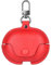 FANYUAN Hülle Kompatibel mit Bose QuietComfort Earbuds II, PU-Leder Stoßfeste Schutzhülle, Mit Schlüsselanhänger, Case Cover für Bose QuietComfort Earbuds II.(Rot)