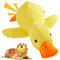 TECHEEL Hundespielzeug Ente Quack-Quack Duck Dog Toy Anti Stress Ente für Hunde Hundespielzeug Kuscheltier Enten Dog Beruhigende Enten Hund Soundspielzeug für Hund Plüschtier Hundespielzeugs