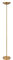LUCIDE ZENITH - Stehlampe - Ø 25,4 cm - LED Dim. - 1x20W 3000K - Mattes Gold/Messing