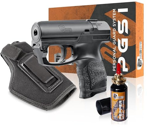 Security-Discount Set de defensa con P2P PGS-I y cartucho de pimienta y funda interior HQ (IWB)
