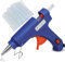 50pcs 7 X 100 mm Glue Sticks,Hot Glue Gun 20w Mini Glue Gun with - Hot Glue Gun for Kids Heat Up Quickly - Super Adhesive For Art And Crafts - Hot Melt Glue Gun for DIY Arts, Card, Home Repairs - Blue