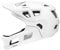 Qianly Erwachsener Mountainbike Fahrradhelm Radhelm mit Abnehmbarem Kinnschutz für Den Vollen Gesichtsschut, Atmungsaktive BMX MTB Helm, Fullface Helm für Damen und Herren, 54-61CM, Weiß