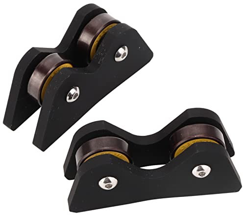 Drfeify 2PCS Compact Pool Billard -Geradheitsinstrument, Langlebig und Zuverlässig für die Überprüfung der Welle/des Butes für Pool-/Billardspieler (schwarz)