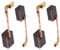 4 PCS Carbon Brushes CB459 Angle Grinder Carbon Brush Replacement Compatible with Makita GA4530R CB459 GA4534 GA5030 JS1000 PJ7000 TM3000C Electric Motor Power Tool Part(2 Pair)
