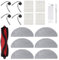 Q7 M5 Accessoires pour Aspirateur Roborock Q7 M5,Q7 M5+,Q7 L5,Q7 L5+,1 Brosse Principale,4 Filtres HEPA, 6 Lingettes,4 Brosses Latérales,1 Brosse,1 Tournevis