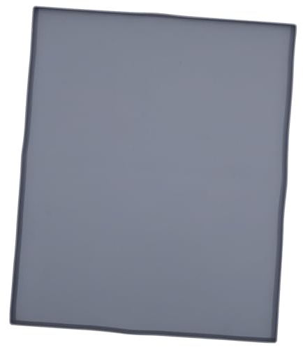 Silikon Förstermatte für Waschmaschine und Trockner 60x50 Cm | Grau, Wasserabweisende Oberseite, Rutschfeste Auflage für Haushalt und Waschküche