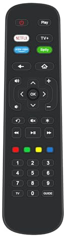 VINABTY Replacement Remote Control Fit For Currys TCL Smart TV 32RS520K 40RS520K 43RP620K 50RP620K 55RP620K 65RP620K