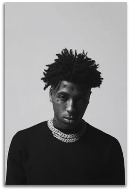 Youngboy Foto-Poster auf Leinwand, Wandkunst, Dekoration, Wohnzimmer, modern, Familienschlafzimmer, 20 x 30 cm, ungerahmter Stil