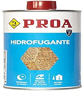 Hidrofugante Proa para piedra. Repelente de agua impermeabilizante. Transparente. 1 L.