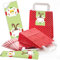 Logbuch-Verlag 25 Geschenktüten Ostern 18 x 8 x 22 MIT AUFKLEBER Ostern Osterhase Geschenkbeutel